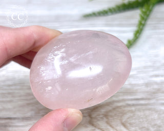 Rose Quartz Chunky Palm Stone #6