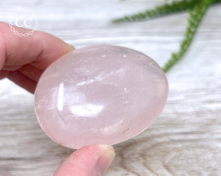 Rose Quartz Chunky Palm Stone #6