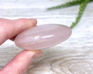 Rose Quartz Chunky Palm Stone #6