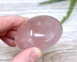 Rose Quartz Chunky Palm Stone #7