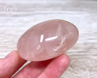 Rose Quartz Chunky Palm Stone #2