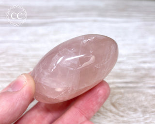 Rose Quartz Chunky Palm Stone #2