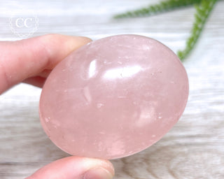 Rose Quartz Chunky Palm Stone #2