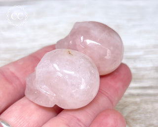 Rose Quartz Skull