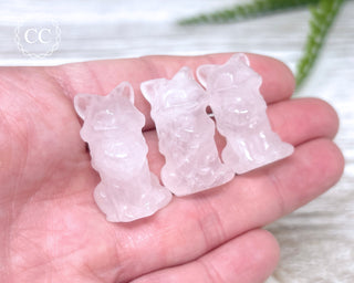 Rose Quartz Fox