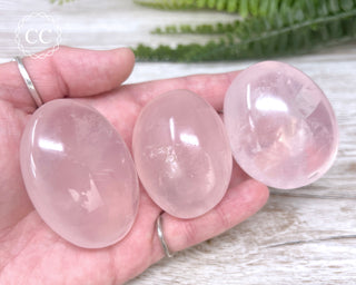 Rose Quartz Chunky Palm Stone