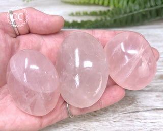 Rose Quartz Chunky Palm Stone