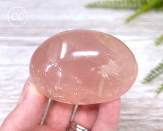 Rose Quartz Chunky Palm Stone #4