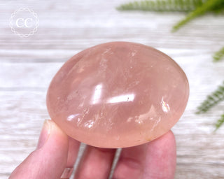 Rose Quartz Chunky Palm Stone #4