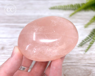 Rose Quartz Chunky Palm Stone #3