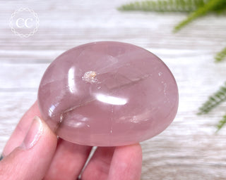 Rose Quartz Chunky Palm Stone #5