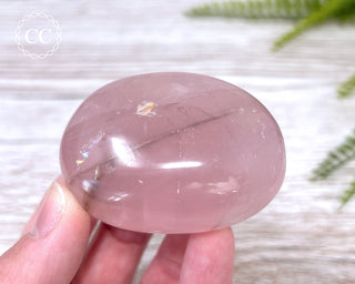 Rose Quartz Chunky Palm Stone #5