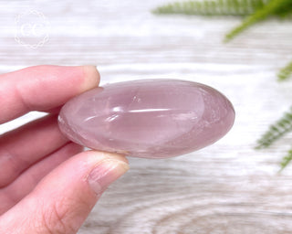 Rose Quartz Chunky Palm Stone #5