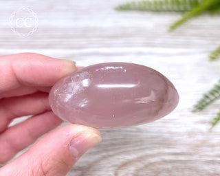 Rose Quartz Chunky Palm Stone #5