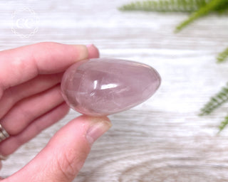 Rose Quartz Chunky Palm Stone #5