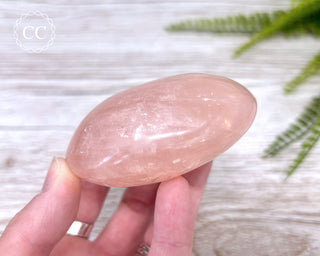 Rose Quartz Chunky Palm Stone #3