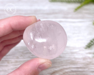 Rose Quartz Chunky Palm Stone #7