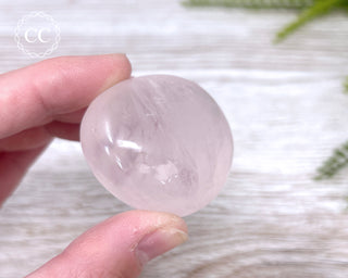 Rose Quartz Chunky Palm Stone #7