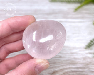 Rose Quartz Chunky Palm Stone #7