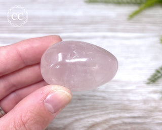 Rose Quartz Chunky Palm Stone #7