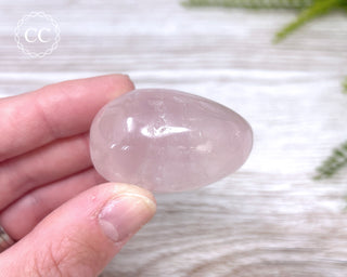 Rose Quartz Chunky Palm Stone #7