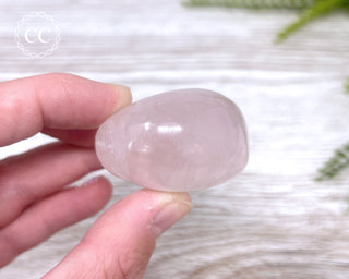 Rose Quartz Chunky Palm Stone #7