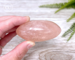 Rose Quartz Chunky Palm Stone #3