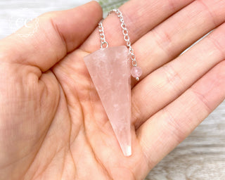 Rose Quartz Pendulum