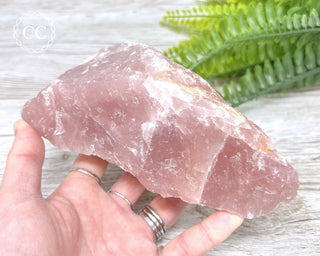 Rose Quartz Large Rough Crystal #1