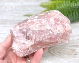 Rose Quartz Large Rough Crystal #2