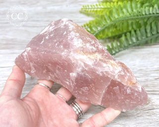 Rose Quartz Large Rough Crystal #1