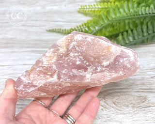 Rose Quartz Large Rough Crystal #1