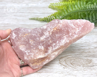 Rose Quartz Large Rough Crystal #1