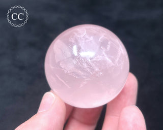 Rose Quartz Sphere #3