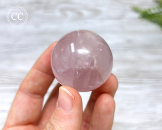 Rose Quartz Sphere #13