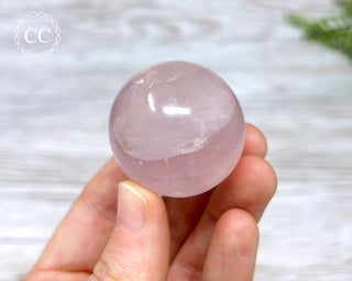 Rose Quartz Sphere #13