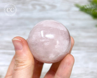 Rose Quartz Sphere #14