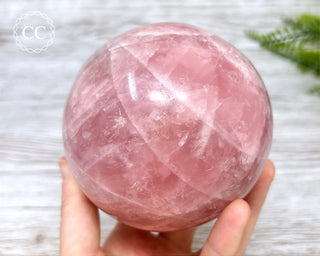 Rose Quartz Sphere #2