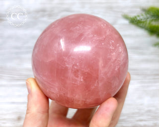 Rose Quartz Sphere #3