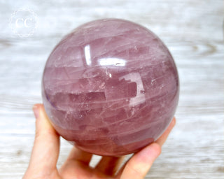 Star Rose Quartz Sphere #1