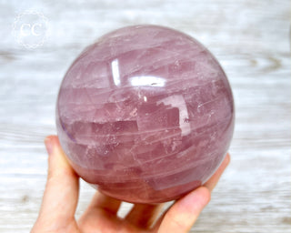 Star Rose Quartz Sphere #1