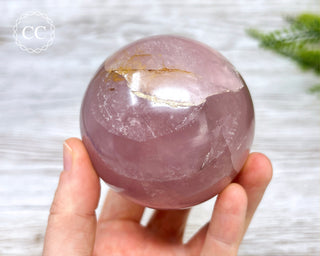 Rose Quartz Sphere #7