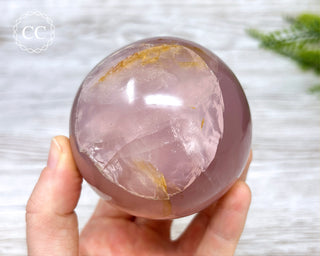 Rose Quartz Sphere #7