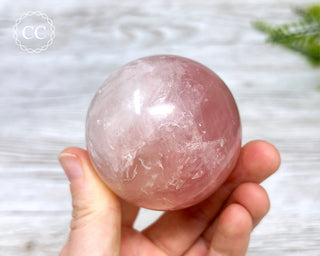 Rose Quartz Sphere #10