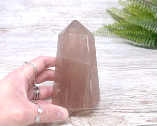 Large Rose Quartz Tower #3