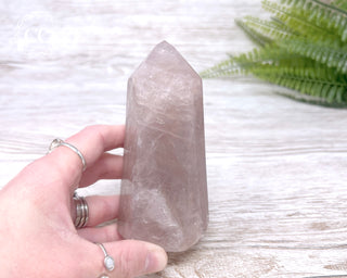 Large Rose Quartz Tower #4
