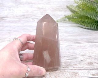 Large Rose Quartz Tower #3