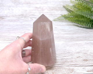 Large Rose Quartz Tower #3