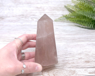 Large Rose Quartz Tower #3