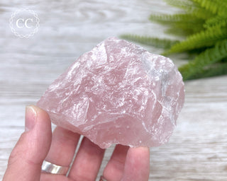 Rose Quartz Large Rough Crystal #3